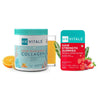 HealtHKart HK Vitals Skin Radiance Collagen Orange & Hair Gummies Combo