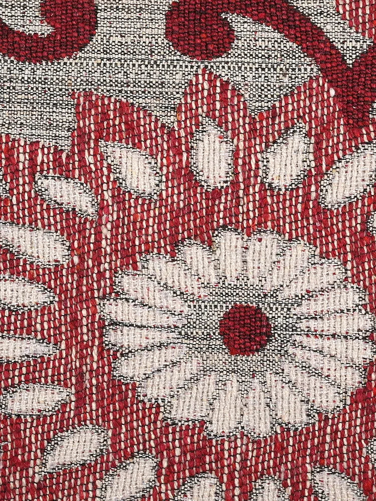 Saral Home Cotton Jacquard Anti-Skid Carpet