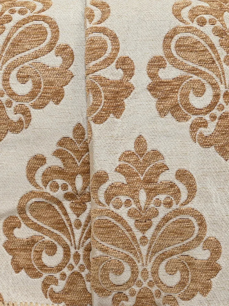 Saral Home Easy Living Saral Home Chenille 2 Seater Sofa Cover Throw Colour Gold