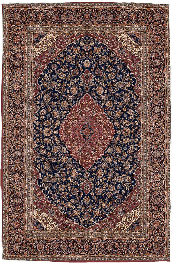 Ishro Home Premium Carpet For Hall, Bedroom, Living Room Pattern Herati