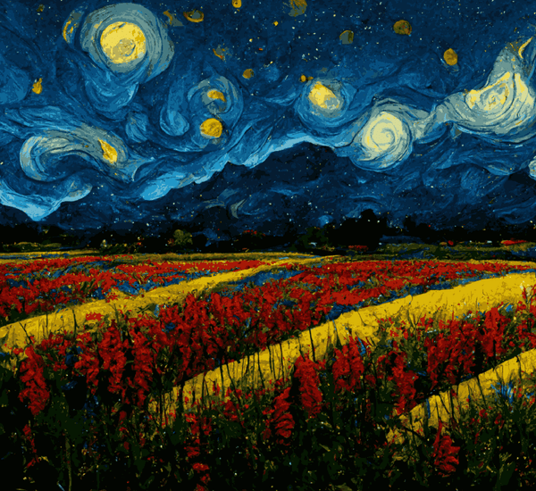 Paint Waint A Garden Van Gogh