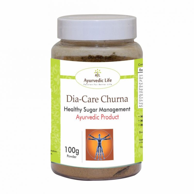 Ayurvedic Life Diabetes churna – Diacare churna – 100 gm