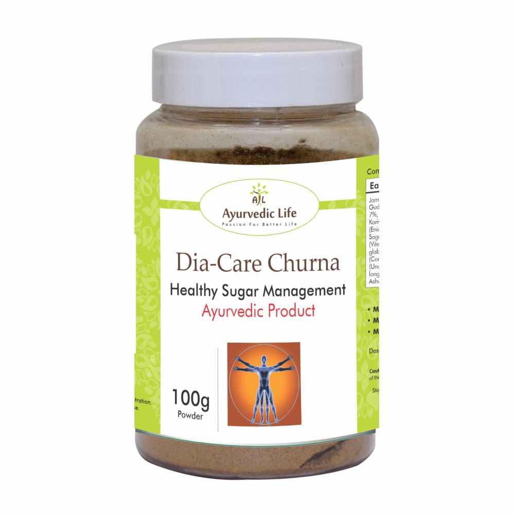 Ayurvedic Life Diabetes churna – Diacare churna – 100 gm