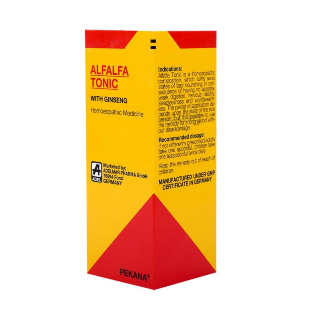ADEL Homeopathy Alfalfa Tonic With Ginseng