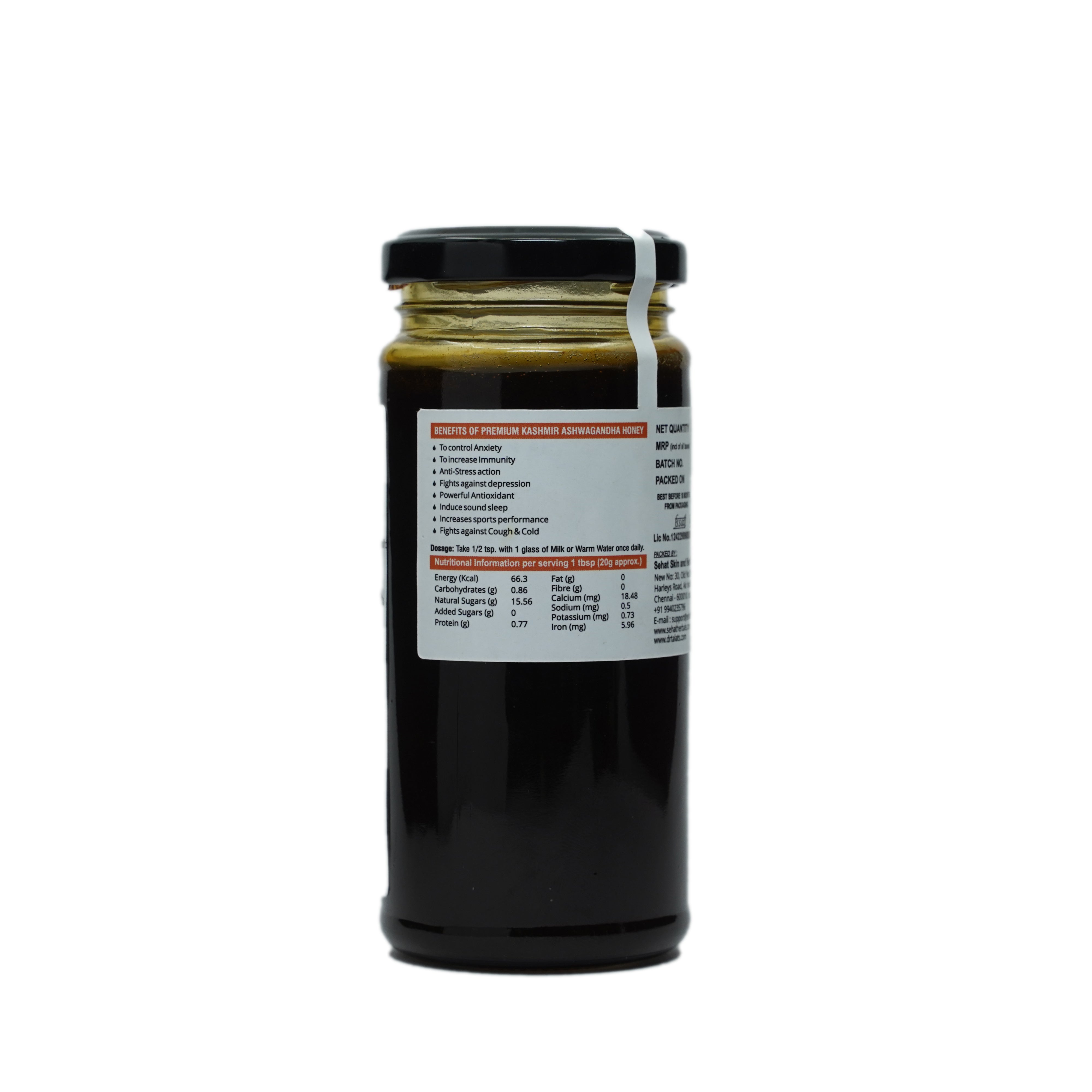 Dr. Talat's Premium Kashmir Ashwagandha Honey