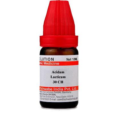 dr. willmar schwabe india acidum lacticum dilution