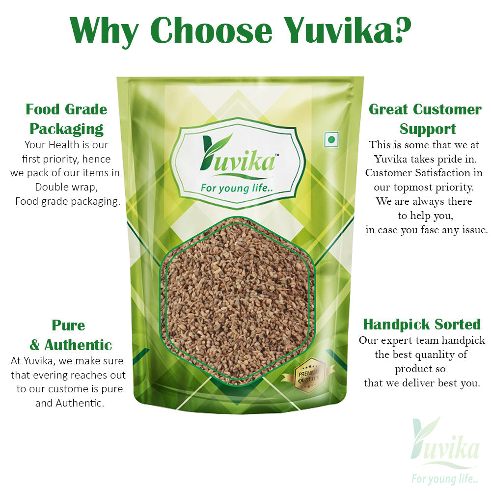 Yuvika Ajwain Desi Barik - Carom Copticum - Carom Seeds Small