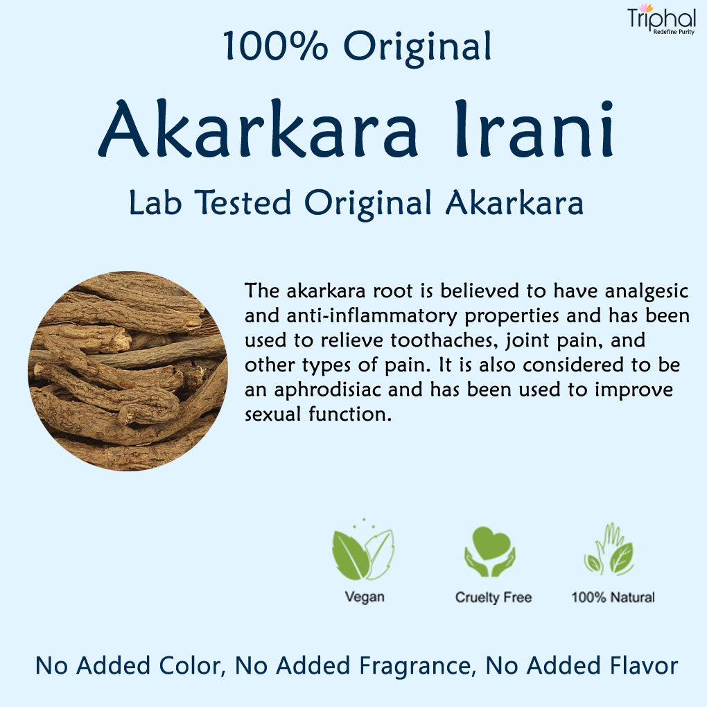 Triphal Akarkara Irani Powder - Pellitory Roots Powder