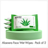 Dr.rashel Aloevera Face Wet Wipes - Pack of 2