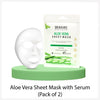 Dr.rashel Aloe Vera Sheet Mask with Serum (pack of 2)