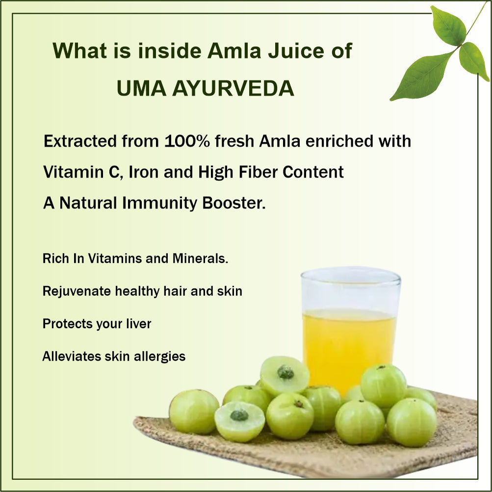 Uma Ayurveda Amla Juice - 1 Liter