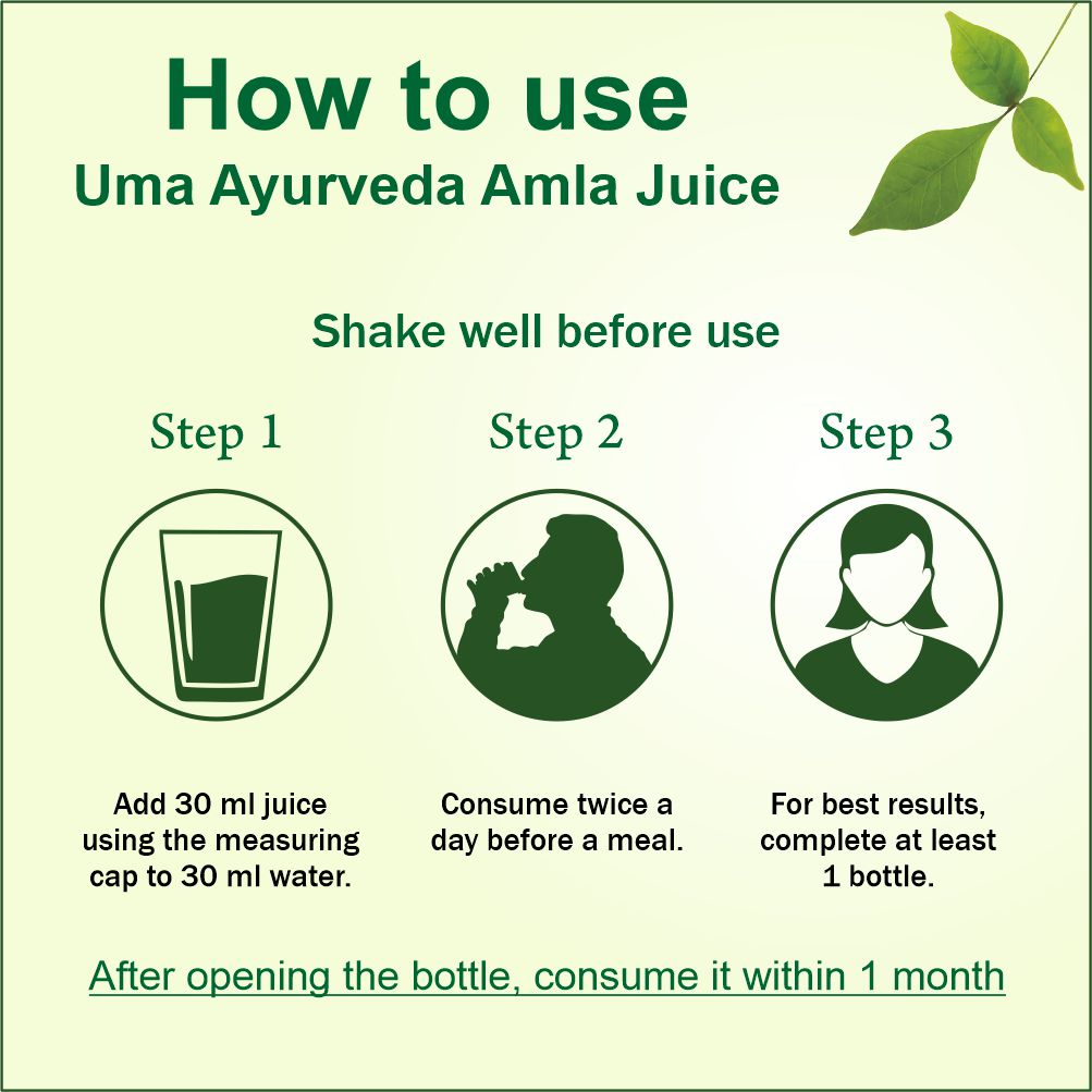 Uma Ayurveda Amla Juice - 1 Liter