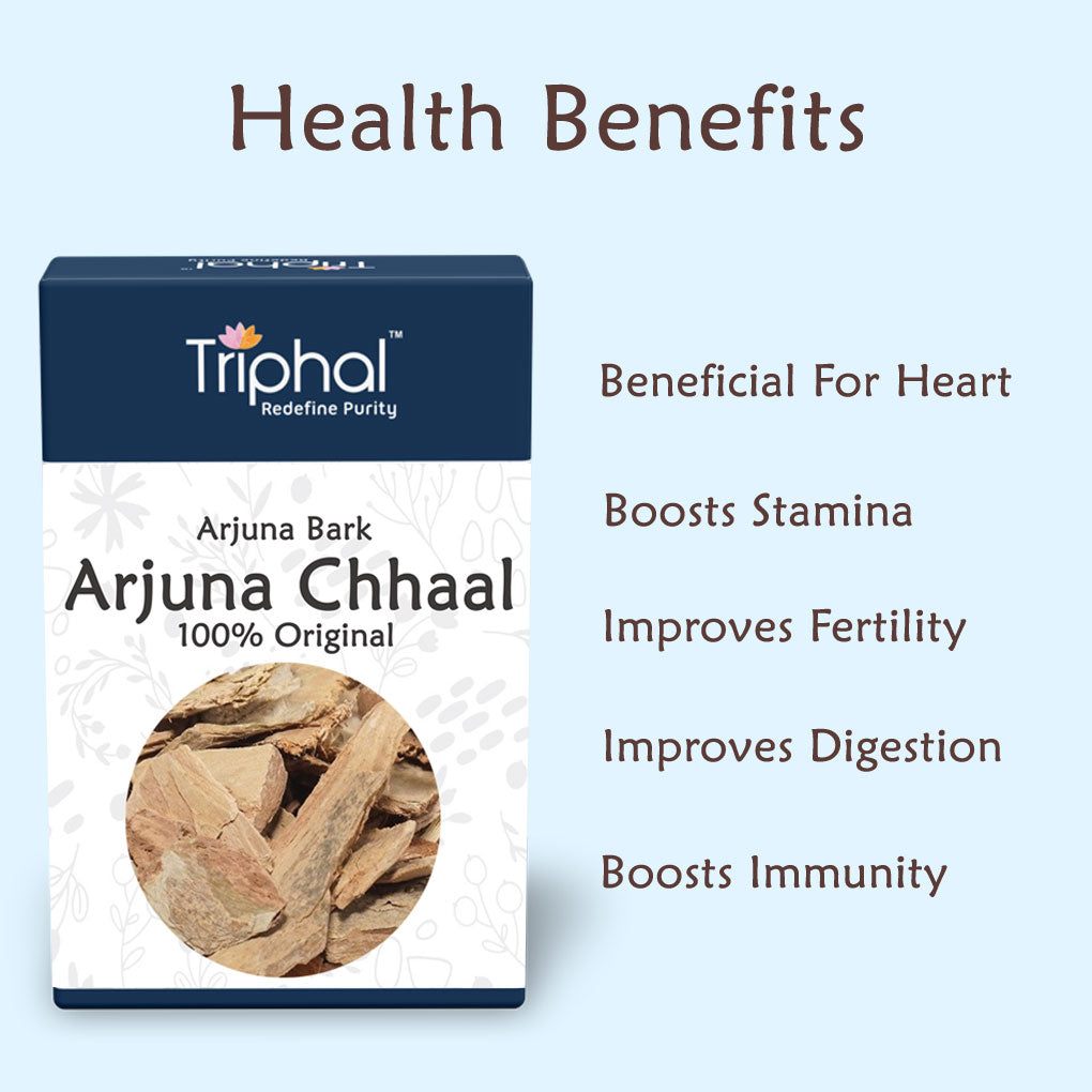 Triphal Arjuna Bark - Arjun Chhaal