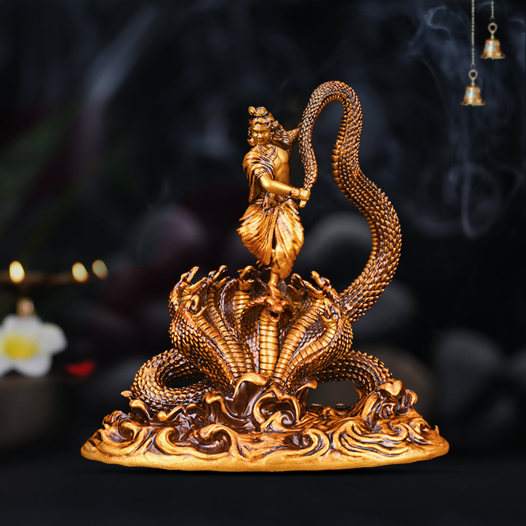 Artarium Dancing Krishna Car Dashboard