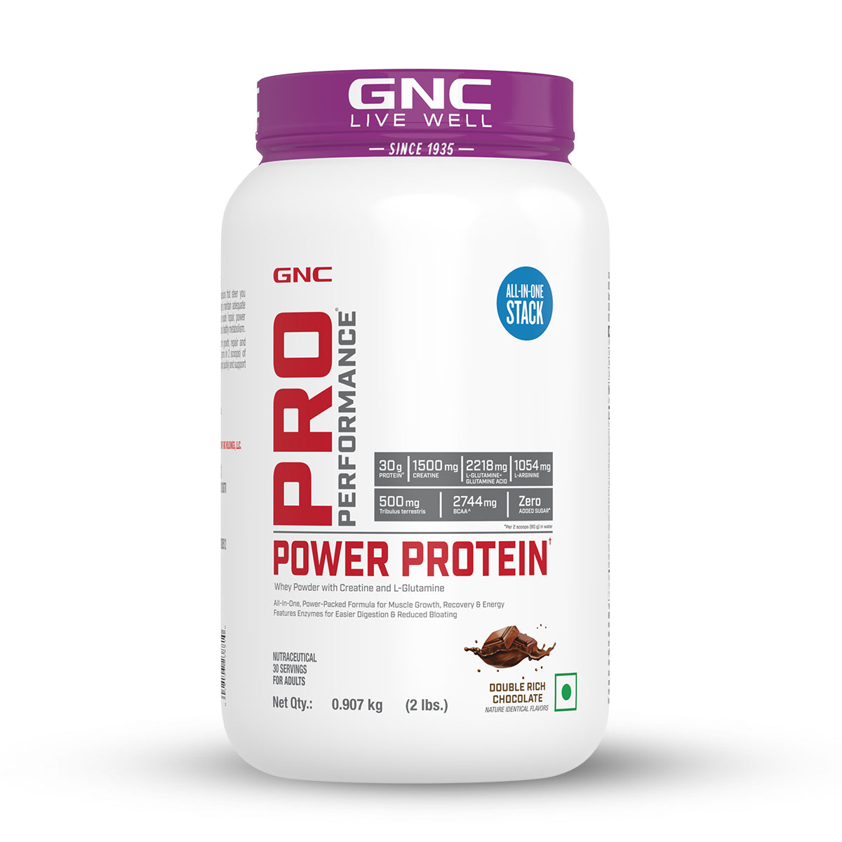 GNC Pro Performance Power Protein 6-in-1 Stack for Increased Strength