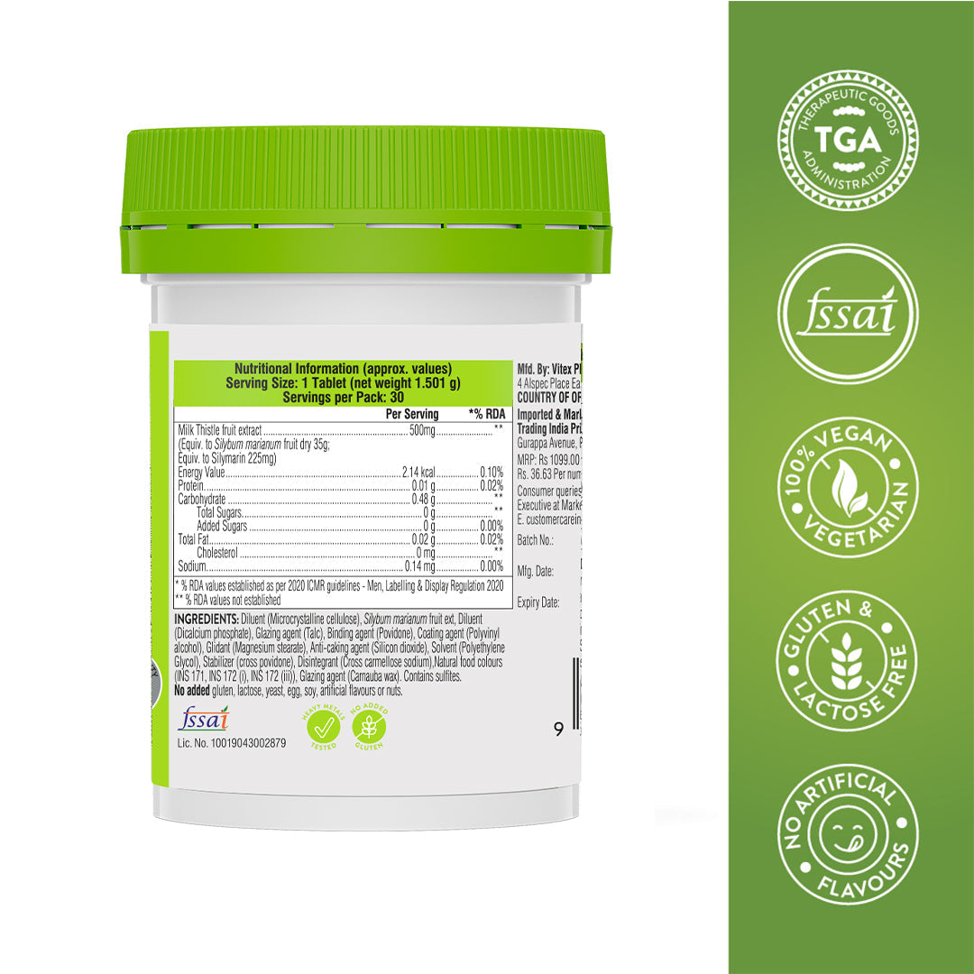 Swisse Milk Thistile - 30 Tablets