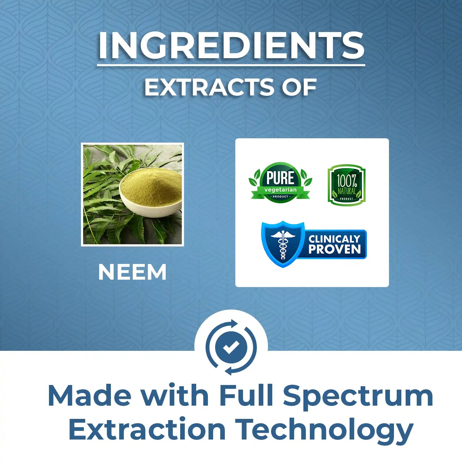 Nisarga Herbs Neem - 60 tabs