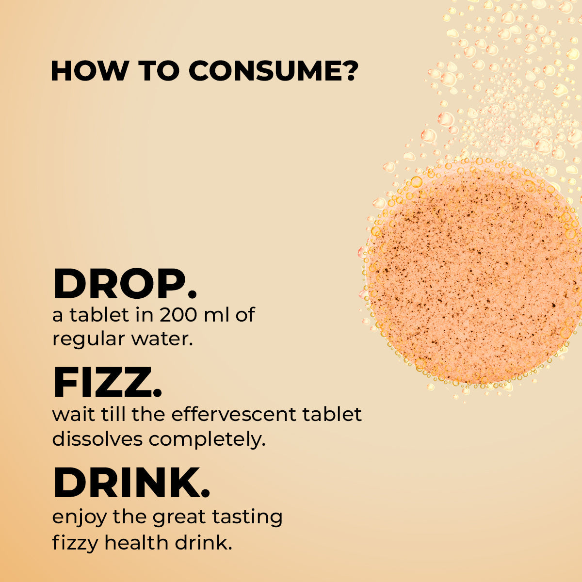 Auric Lung Detox Effervescent Tablet Drop Fizz & Drink