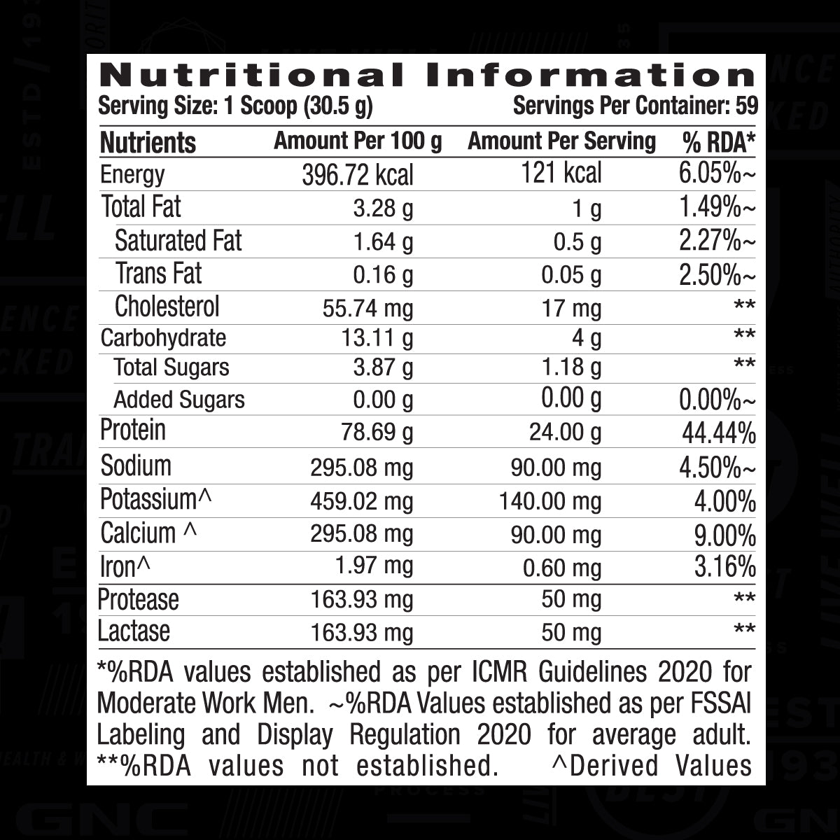 GNC AMP Gold Series 100% Whey Protein Advanced
