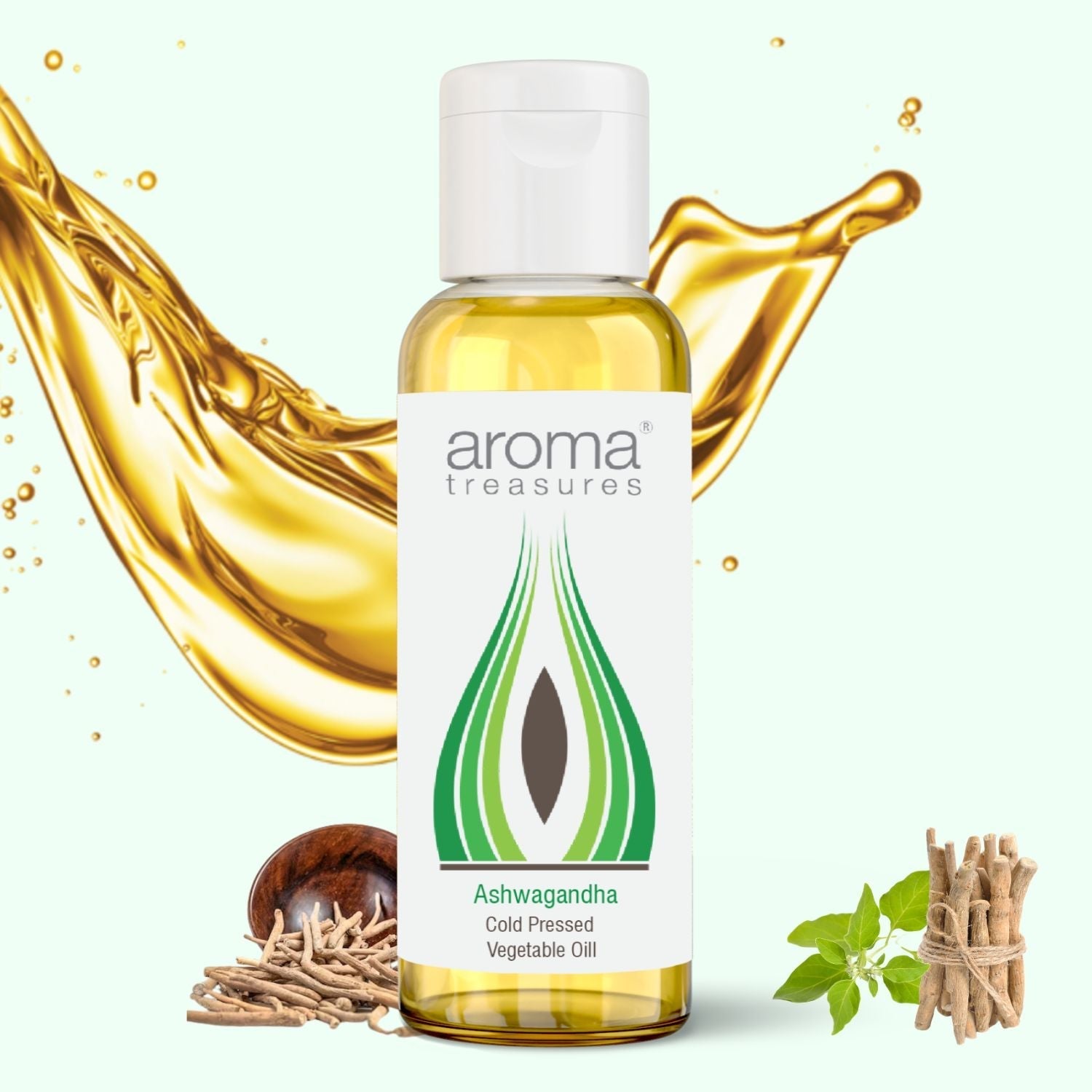 Aroma Treasures Ashwagandha Vegetable Oil - 50 ml