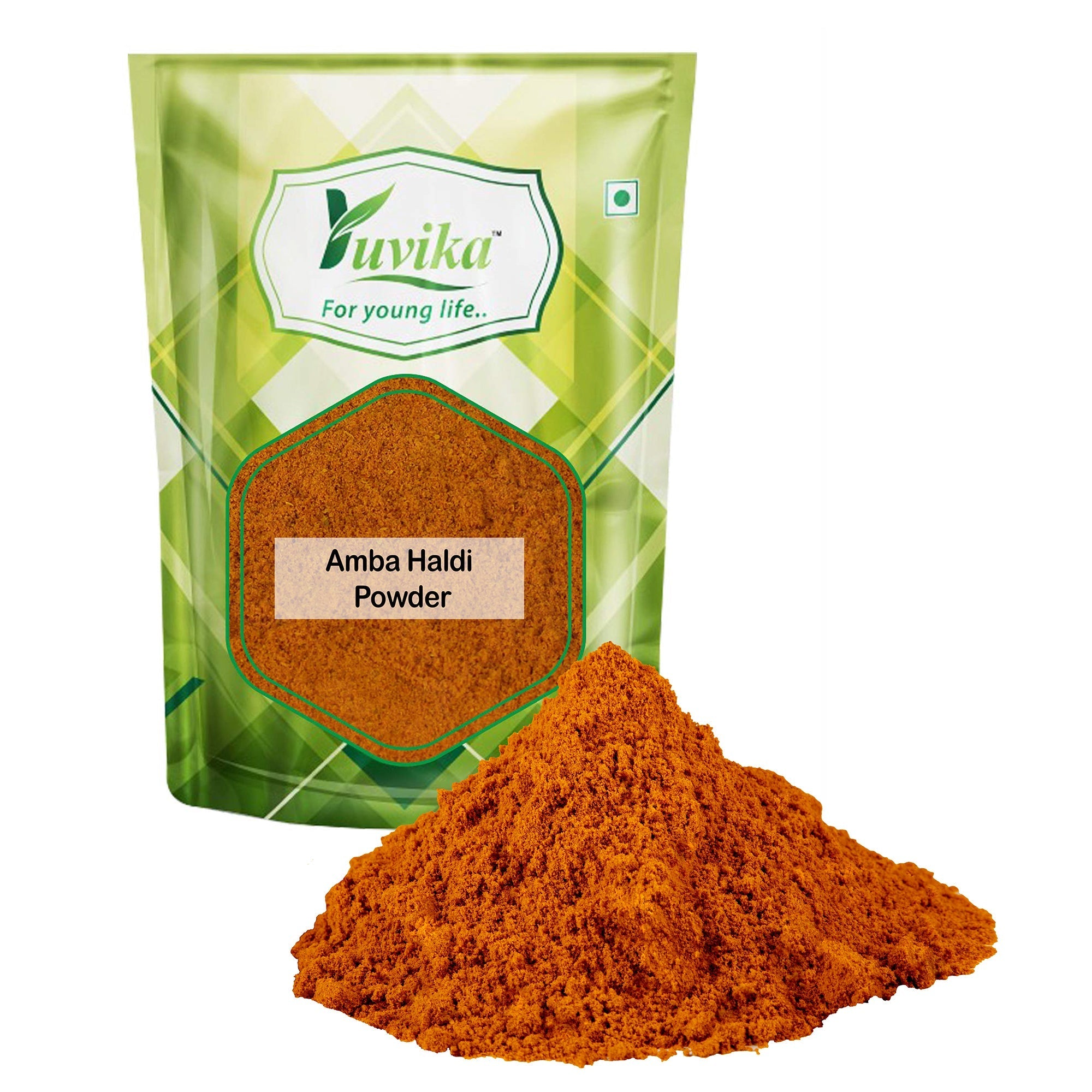 Yuvika Amba Haldi Powder - Jangli Haldi - Curcuma Aromatica - Wild Turmeric Powder