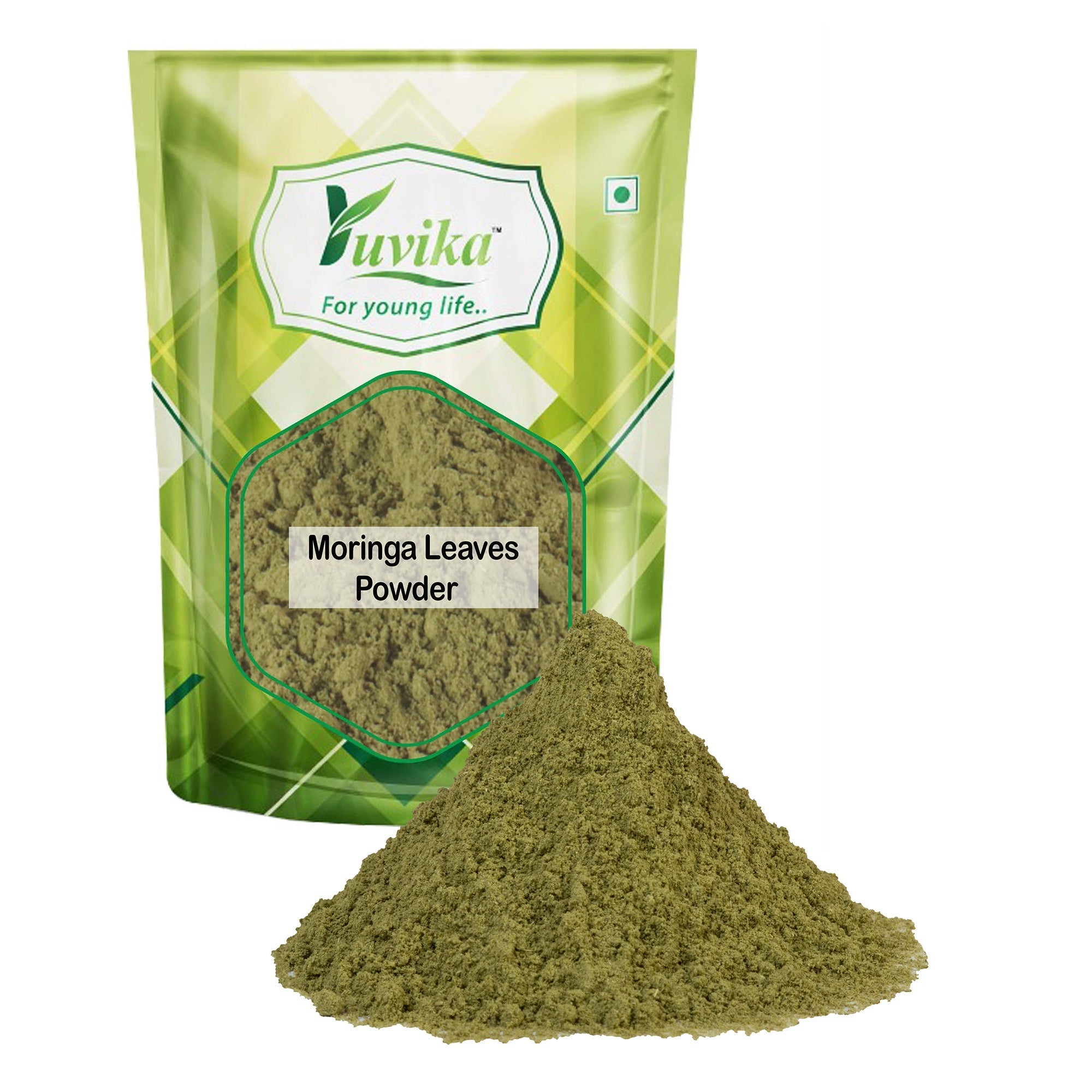Yuvika Moringa Leaves Powder Moringa oleifera Sohjana Patti Powder