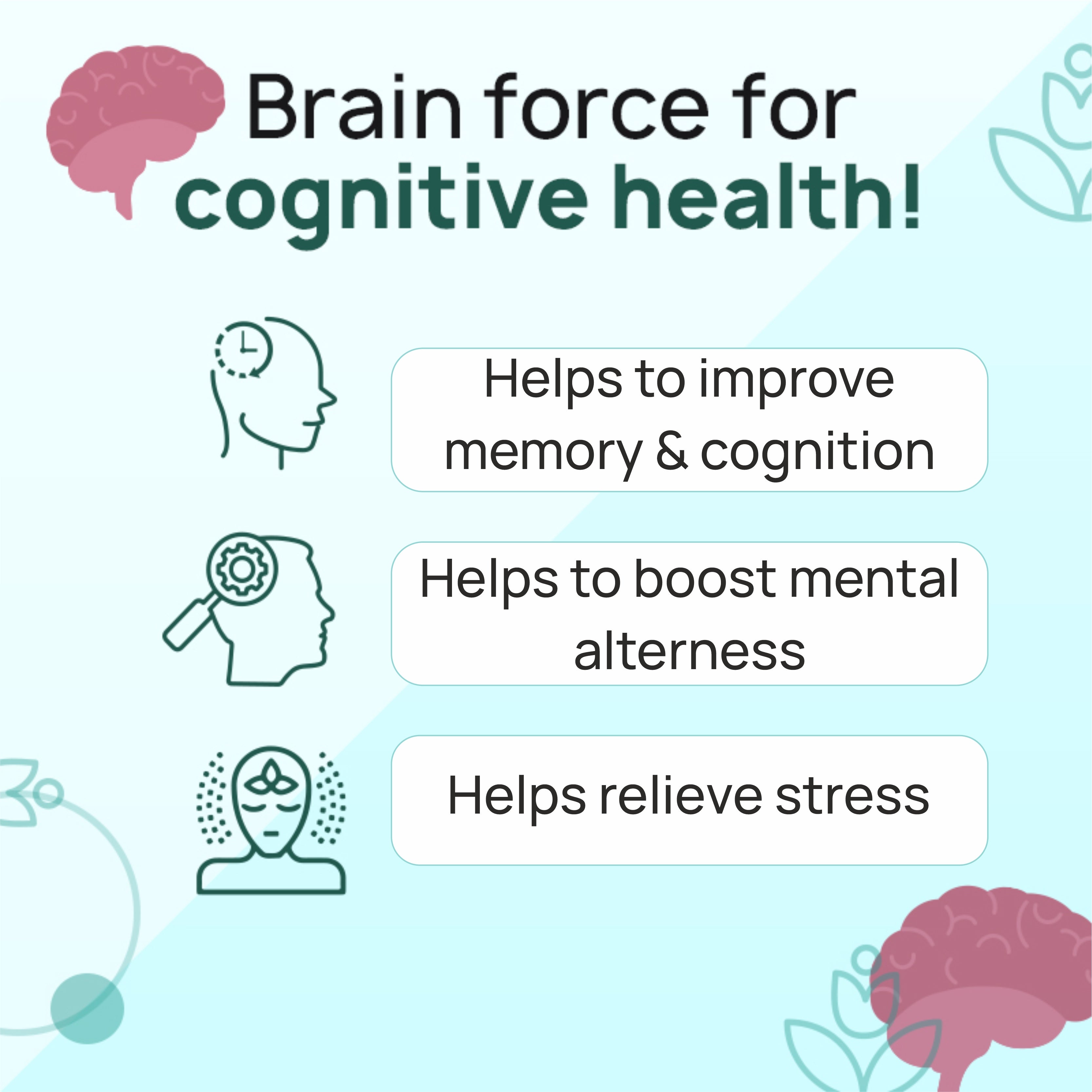 The Co Being Brain Force - 60 Capsules