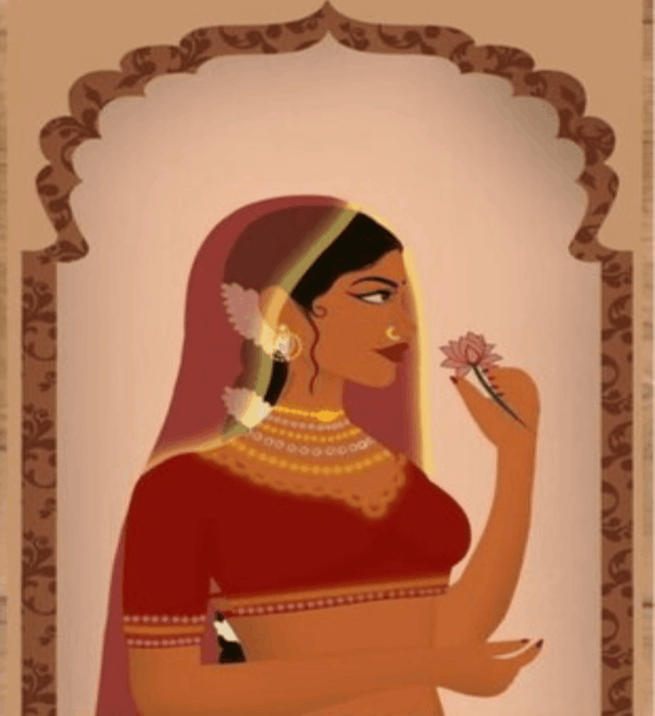 Paint Waint Ancient Queen - Raja Rani Collection