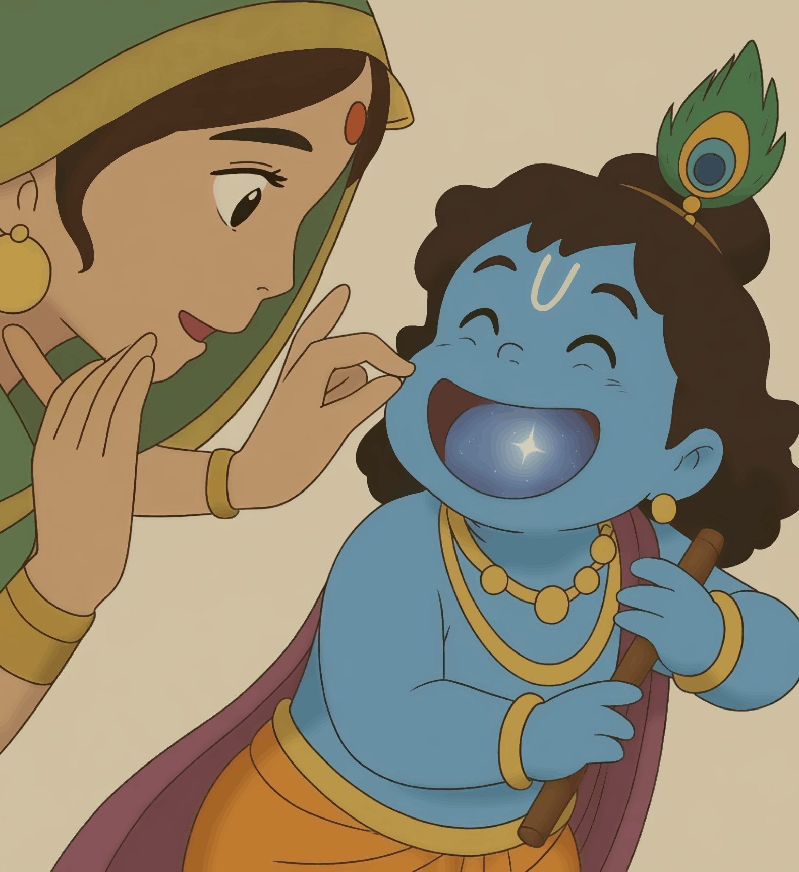 Vishwa Darshan - Ghibli Addition Krishnaji