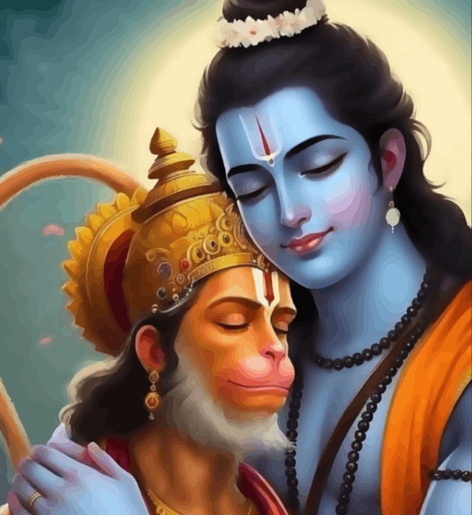 Divya Prem : Ramji And Hanumanji