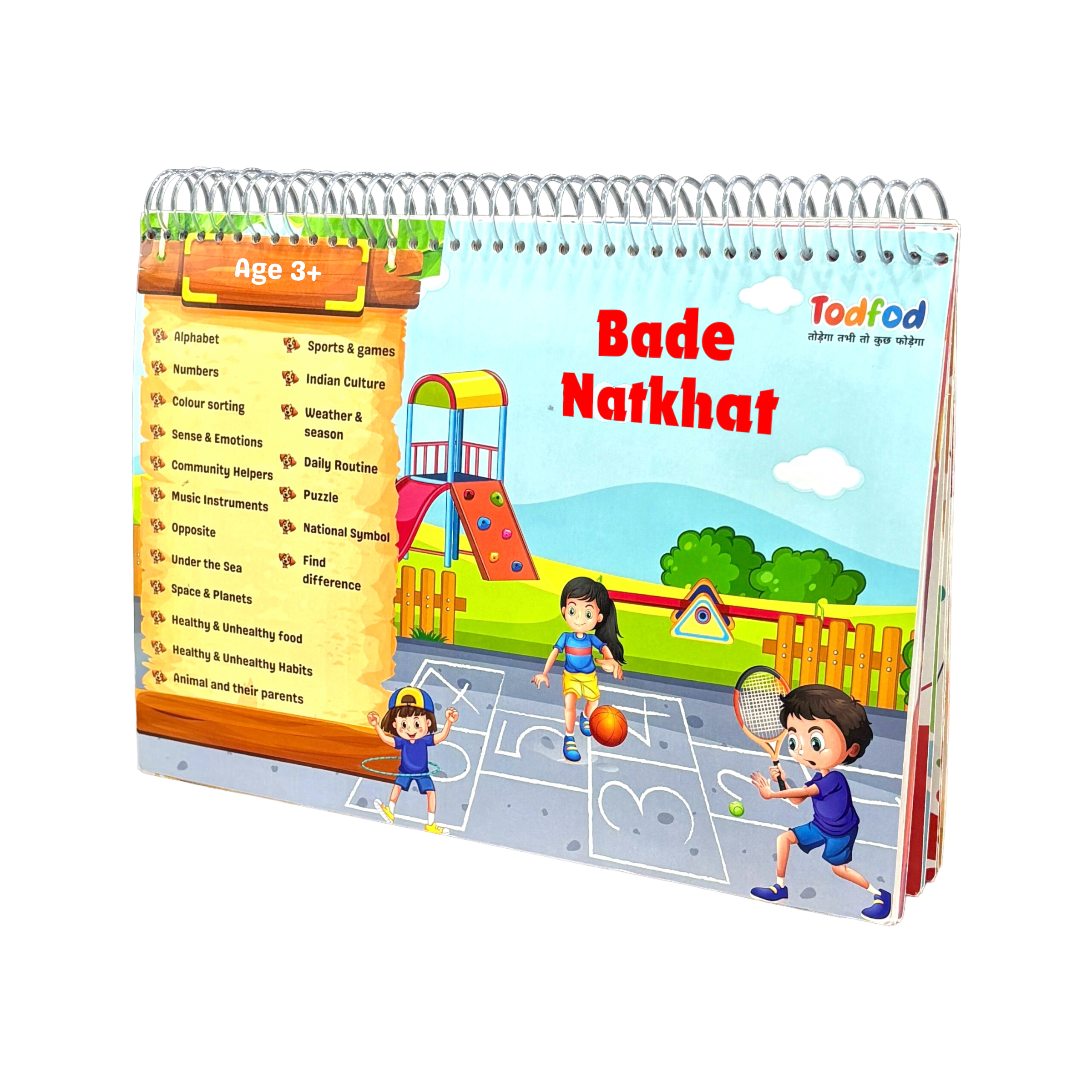Bade Natkhat All-in-One Early Learning Book