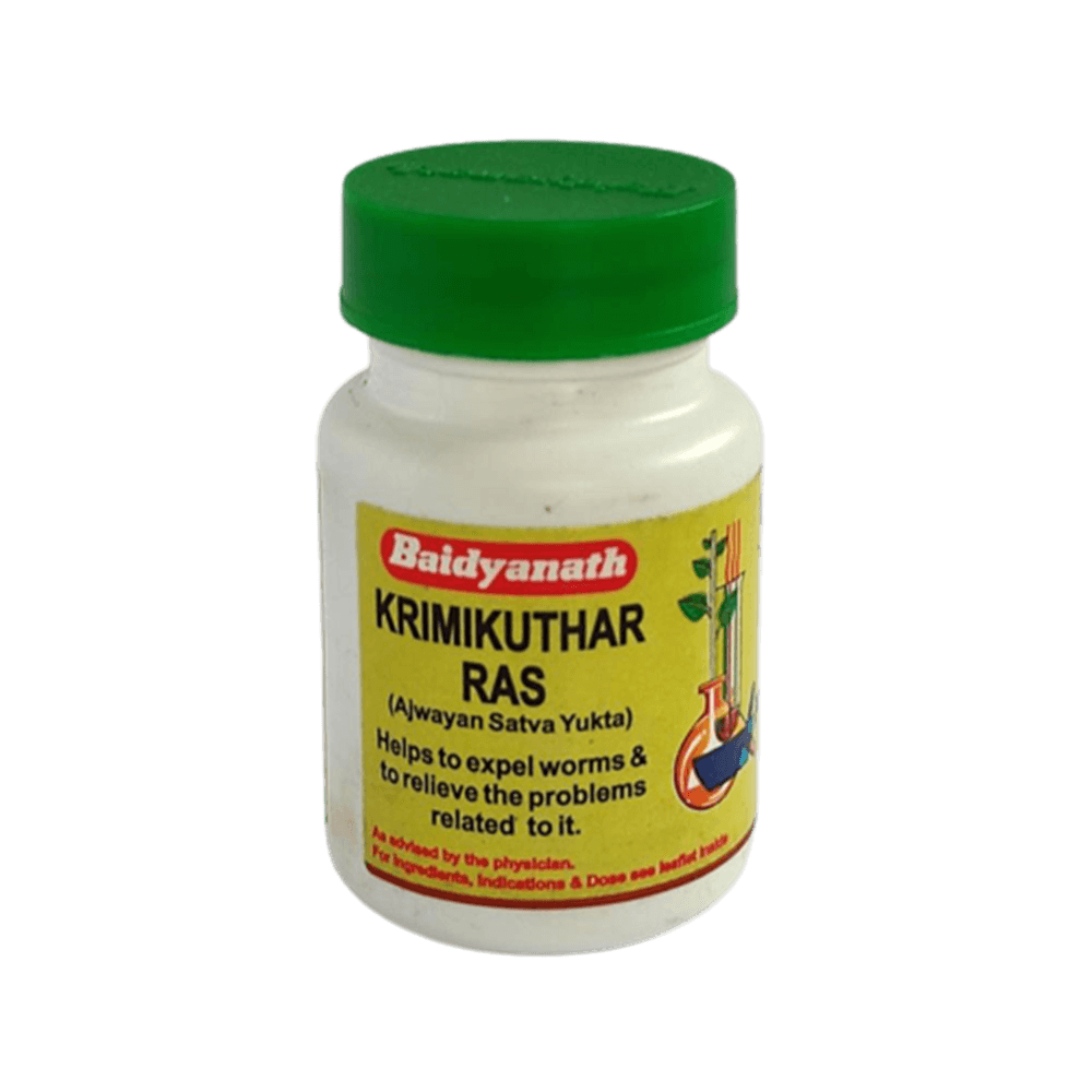 Baidyanath Krimikuthar Ras - 80 Tabs
