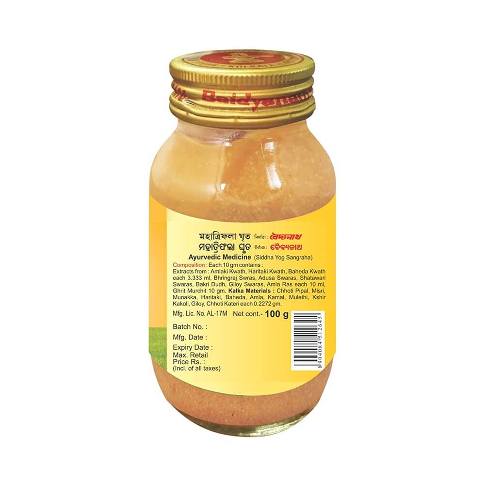 Baidyanath Mahatriphala Ghrita - 100 gm