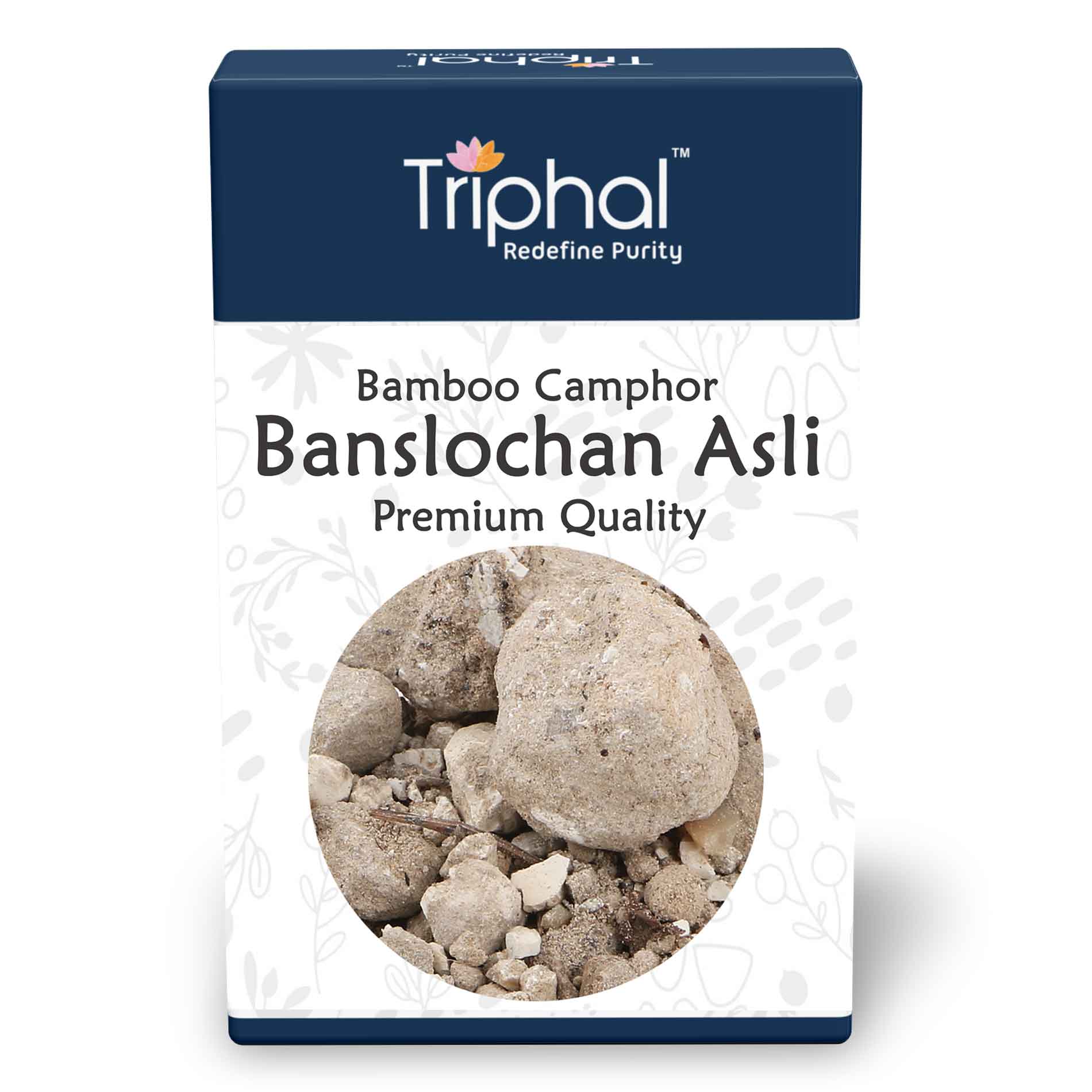 Triphal Banslochan Asli – Tabasheer – Bamboo Camphor
