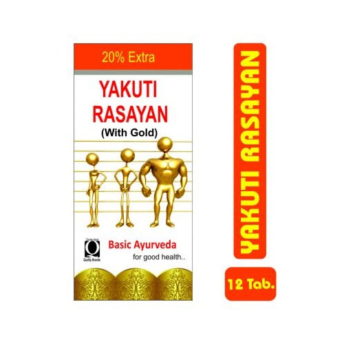 Basic Ayurveda Yakuti Rasayan - 12 Tabs