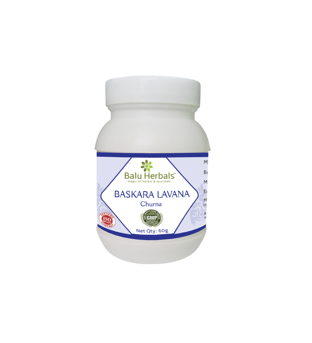 Balu Herbals Baskara Lavana Churna - 60 gms
