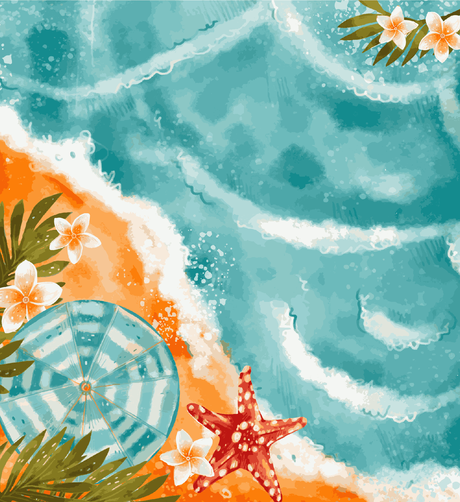 Beach Satellite View