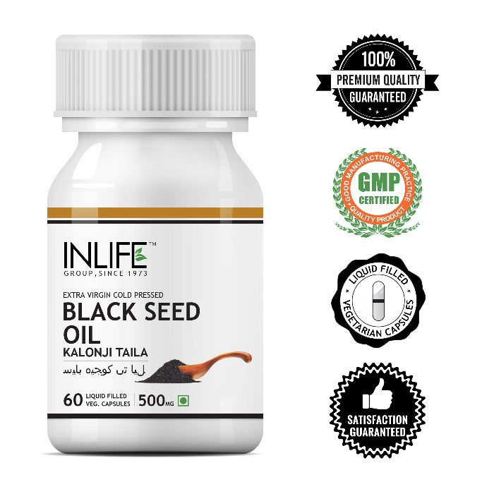 INLIFE  Black Seed Oil - 60 tabs