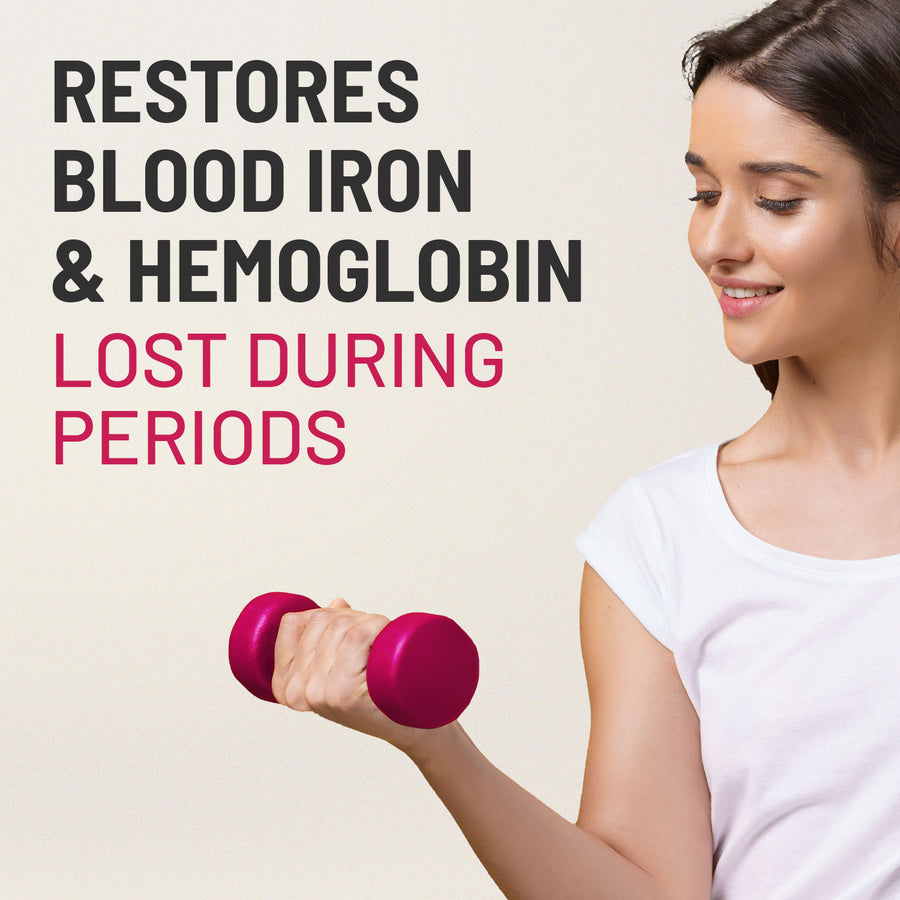 Gynoveda Iron & Folic Acid Tablets