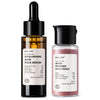 Brillare 2% Hyaluronic Acid Face Serum & Rose Powder Face Wash (15g) Combo for youthful Skin