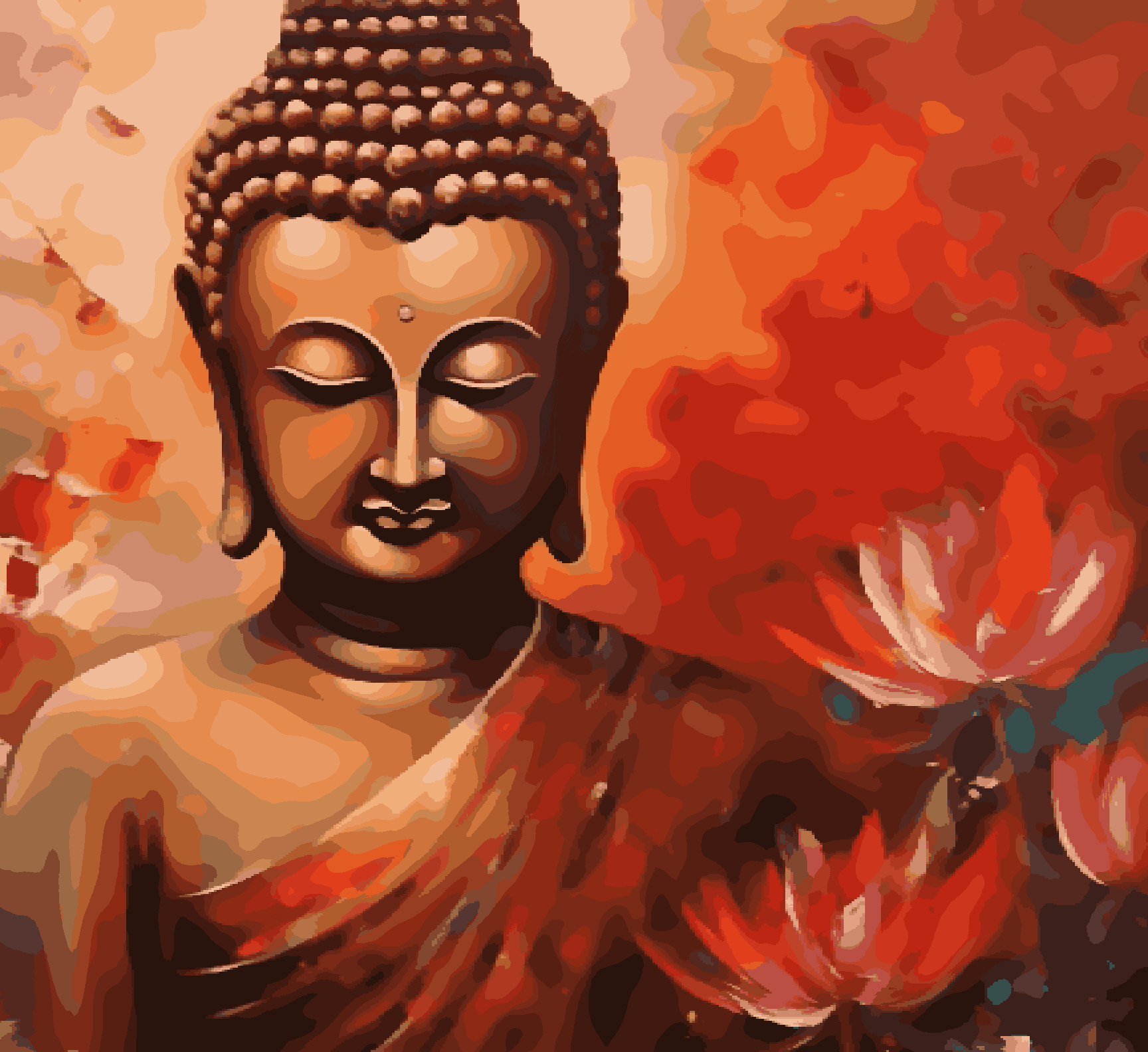 Buddha in Red