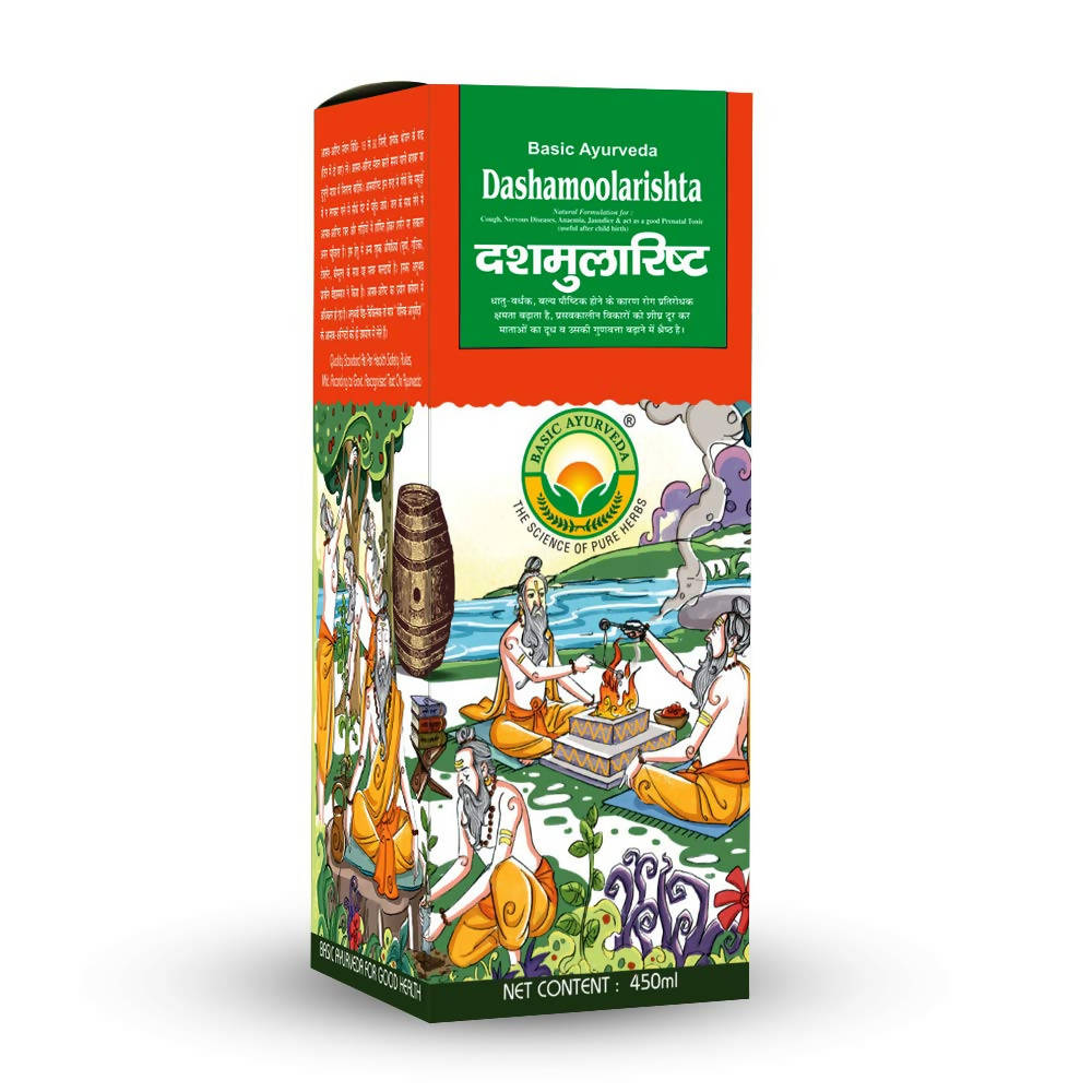 Basic Ayurveda Dashamoolarishta syrup - 450 ml