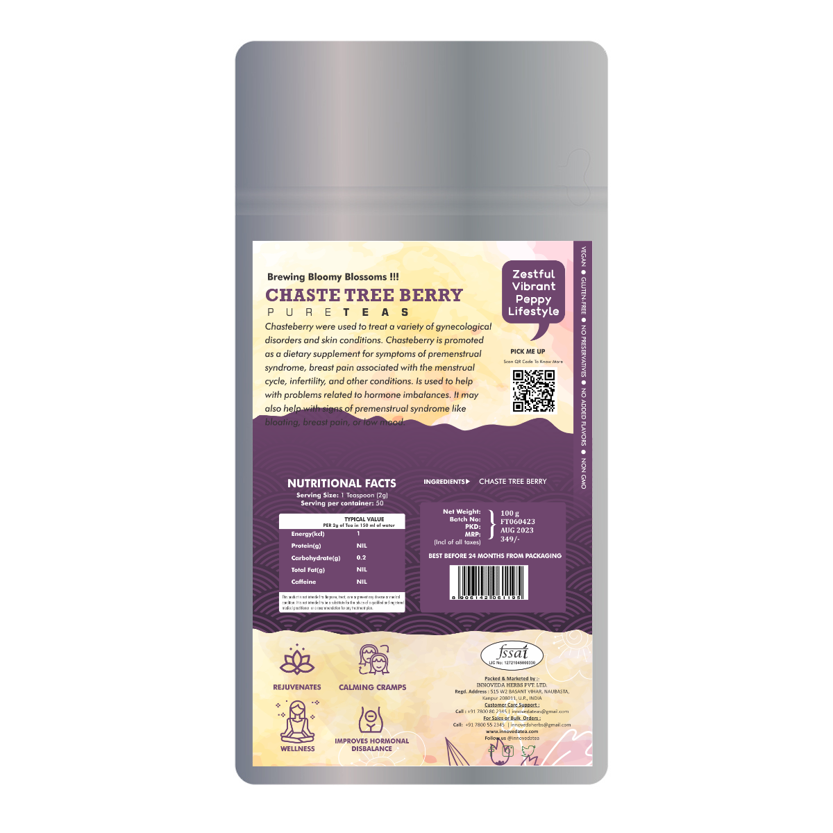 Innoveda Chaste Berry For Female Health