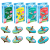 Thinker Place Peppa's DIY Spinning Tops (4 Packs) - Learn Balance & Motion