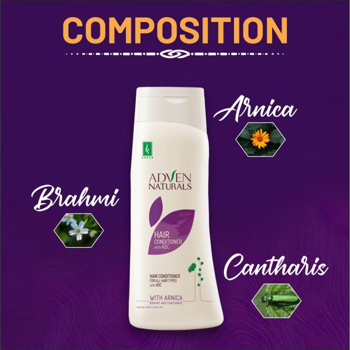 Adven Hair Conditioner With ABC  - 100 ml