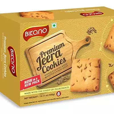 Bikanervala Bikano Jeera Butter Cookie - 400 gms - Pack of 3
