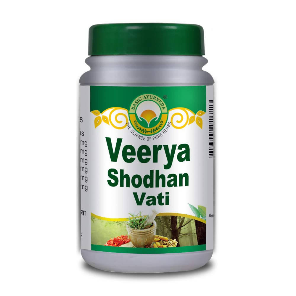 Basic Ayurveda Veerya Shodhan Vati - 40 Tablets