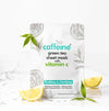 mCaffeine Vitamin C & Green Tea Sheet Mask for Clear & Glowing Skin - 20g each