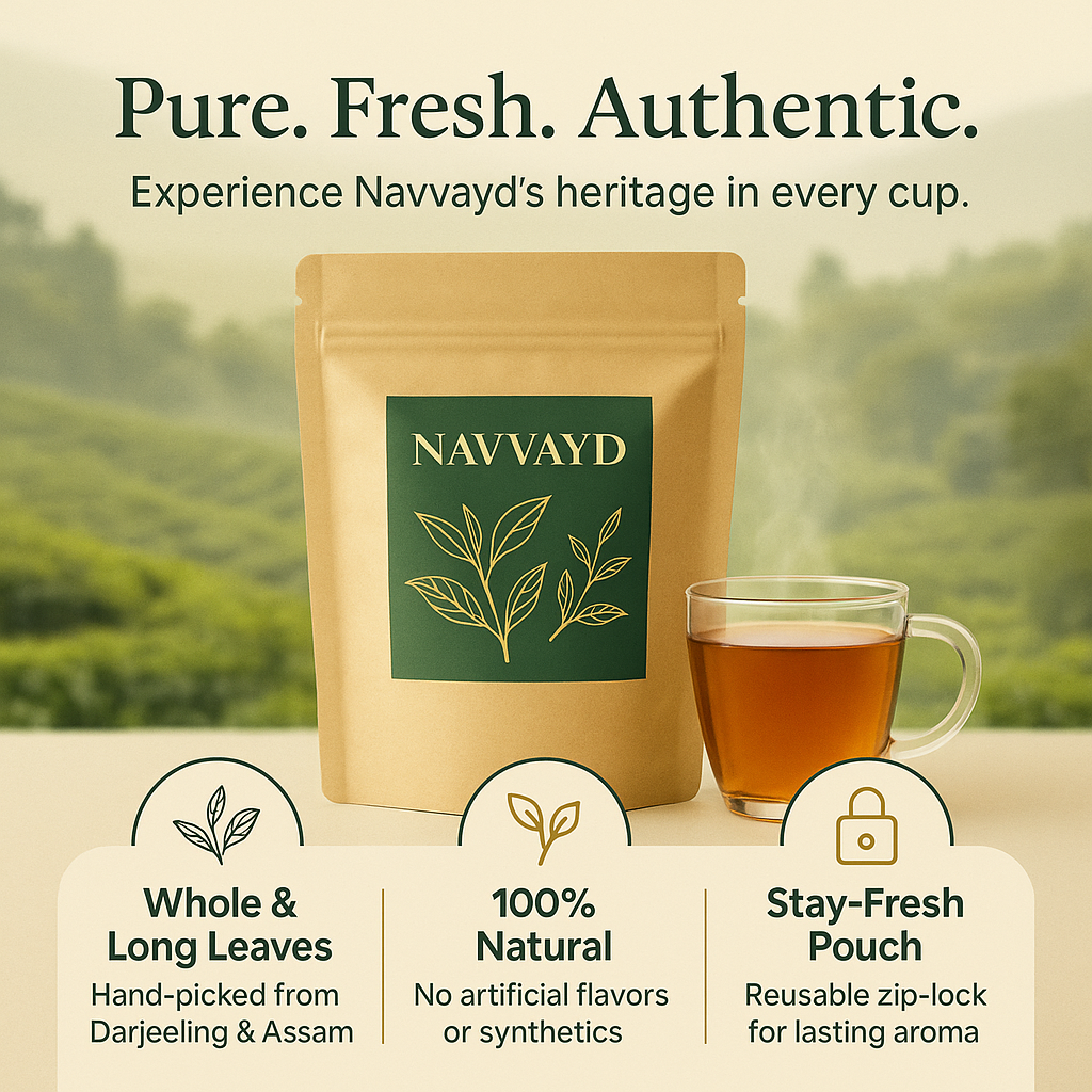 Navvayd Blackcurrant Green Tea - 100 gms