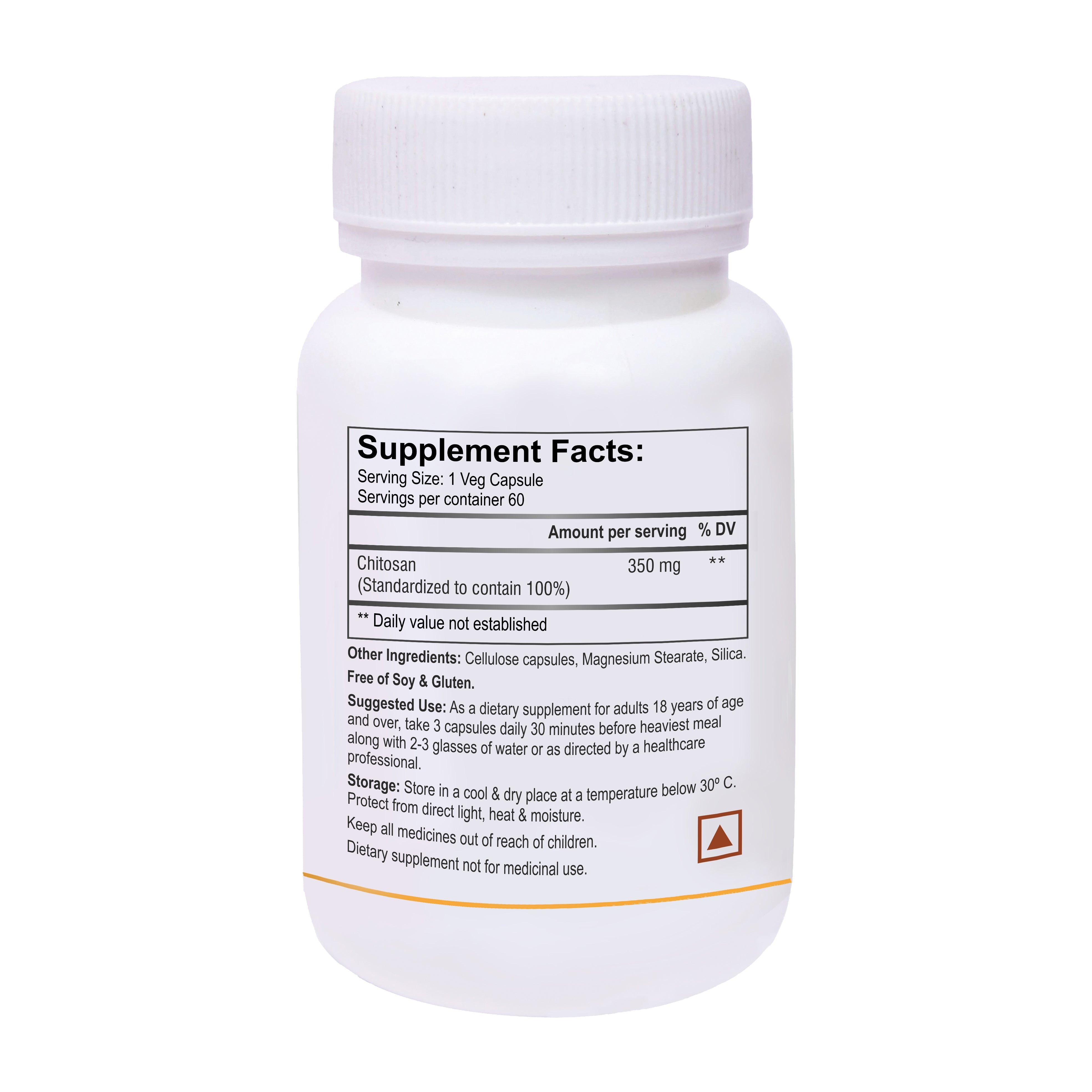 Biotrex Chitosan 350mg - 60 tabs